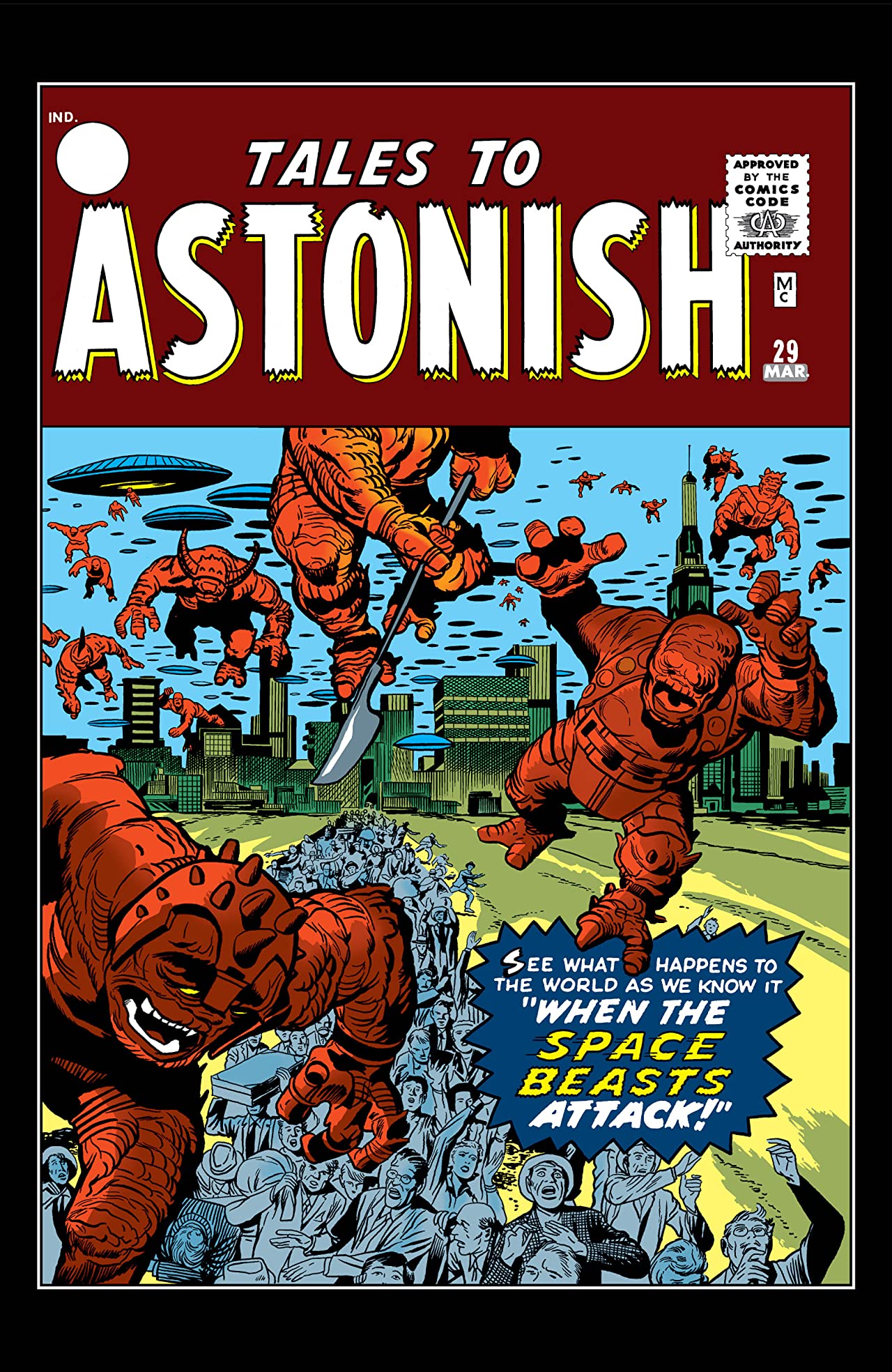 Tales to Astonish (1959) #29 cover