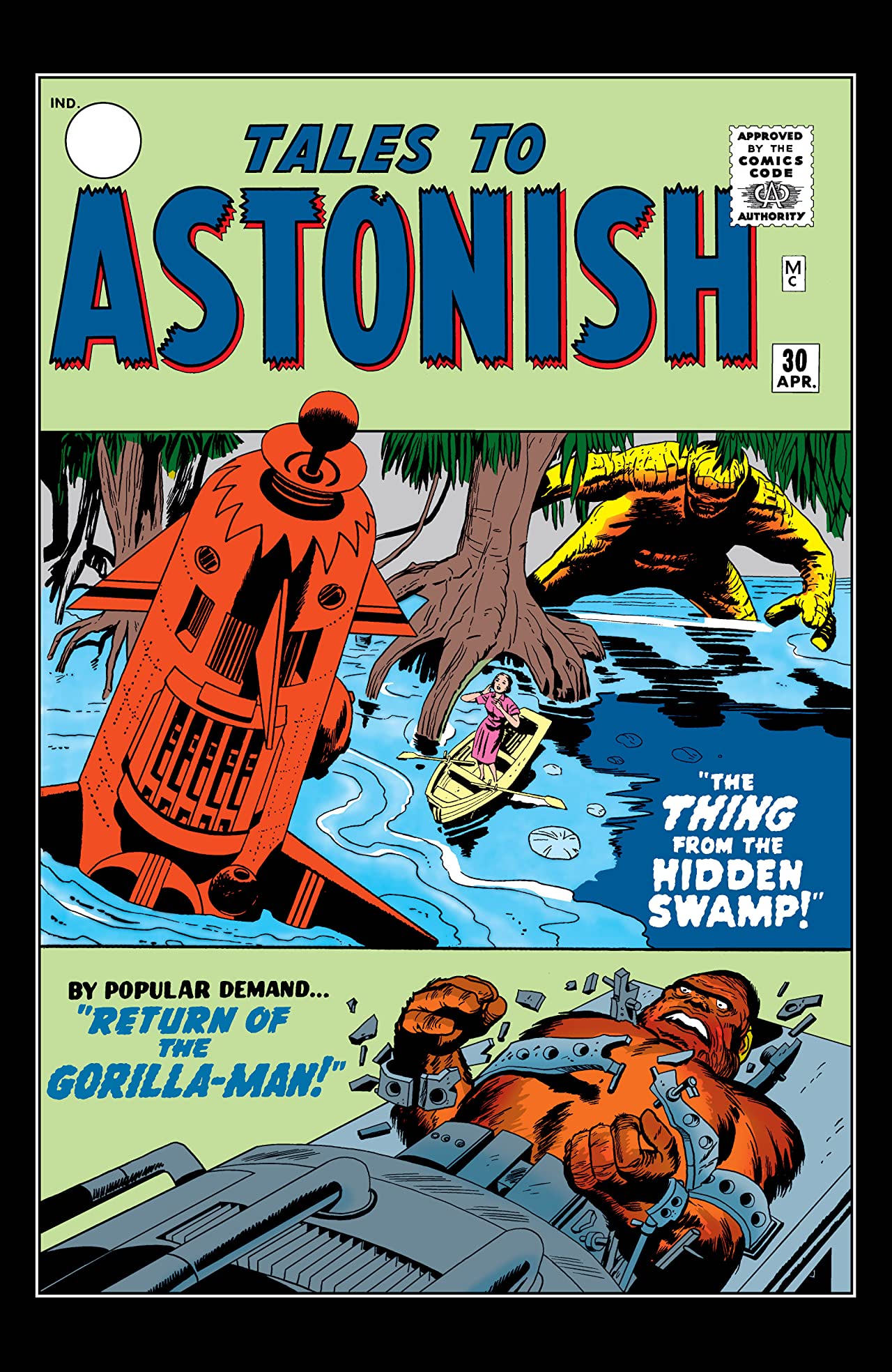 Tales to Astonish (1959) #30 cover