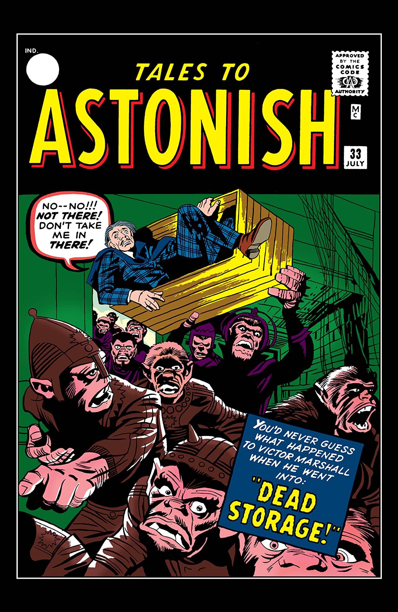 Tales to Astonish (1959) #33 cover