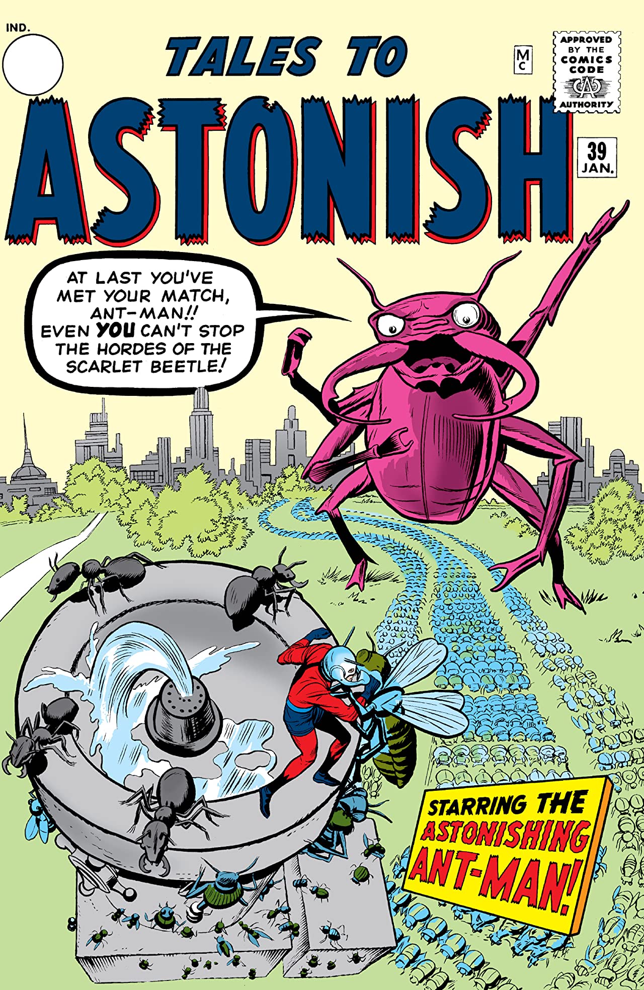 Tales to Astonish (1959) #39 cover