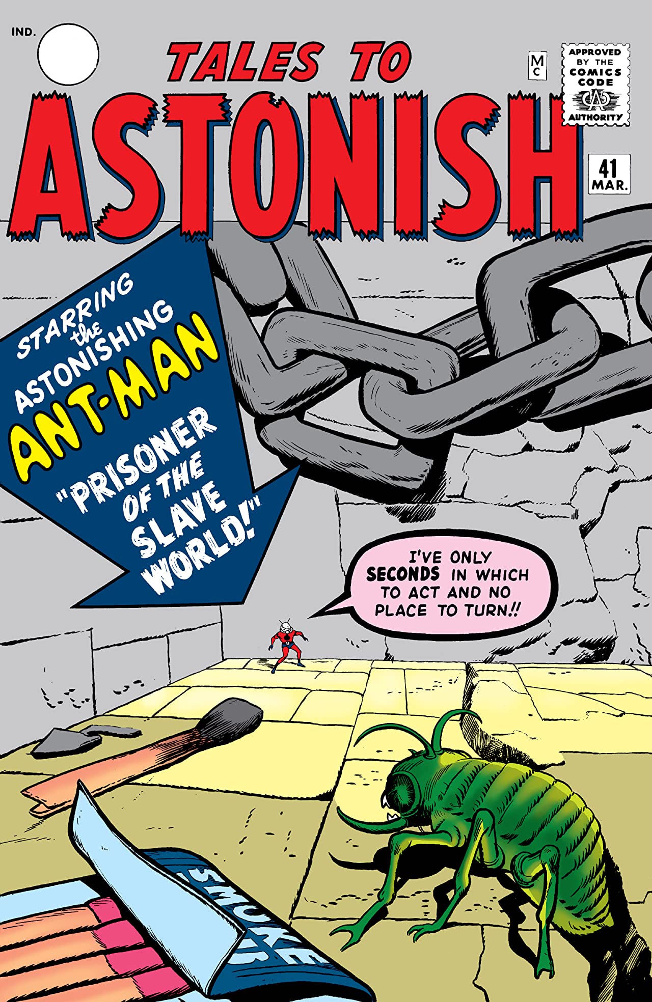 Tales to Astonish (1959) #41 cover