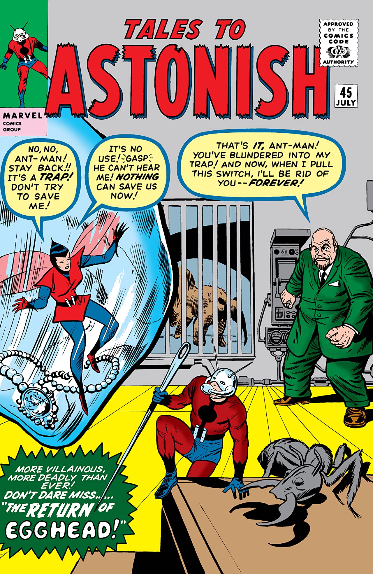 Tales to Astonish (1959) #45 cover