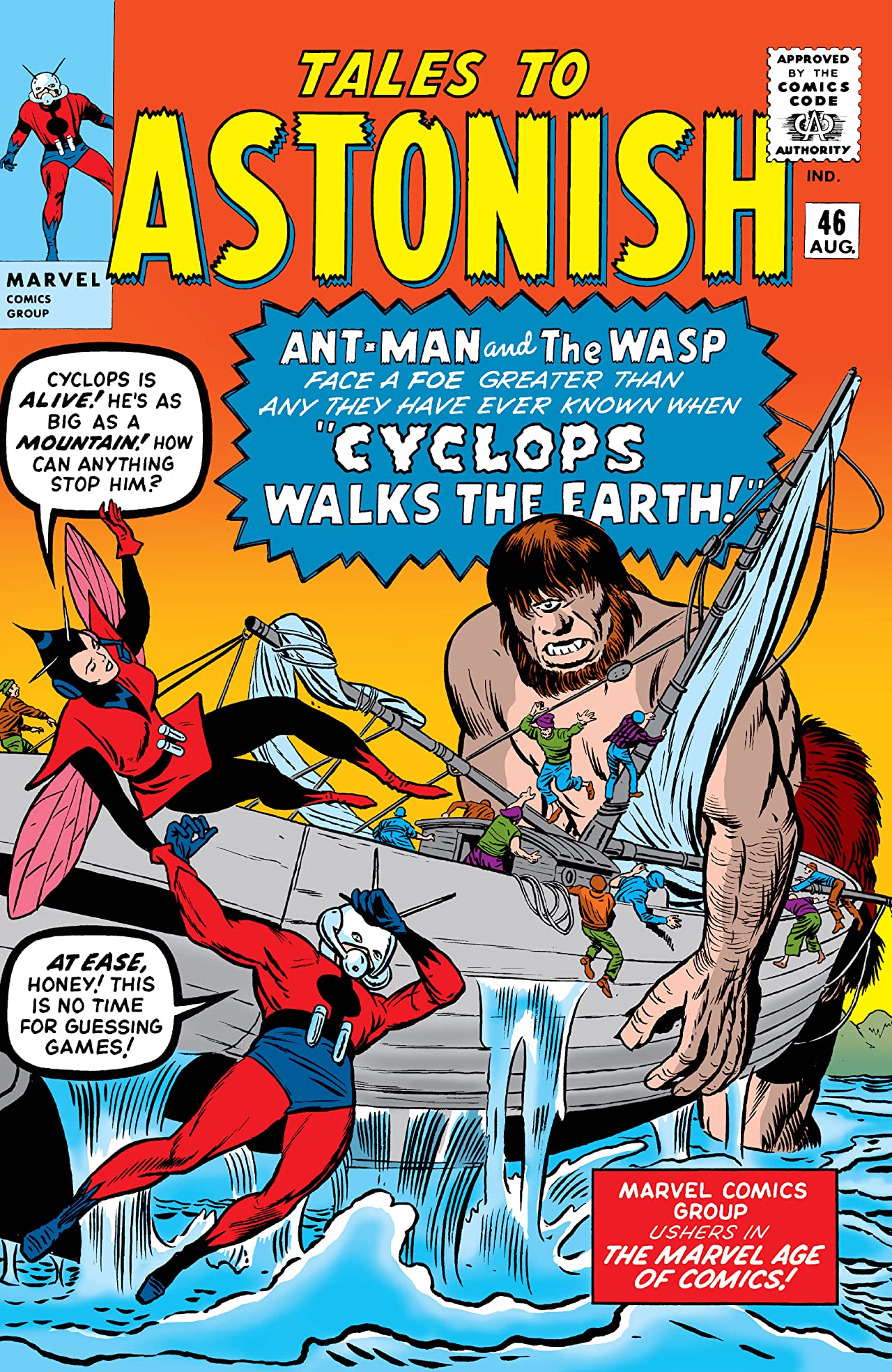 Tales to Astonish (1959) #46 cover