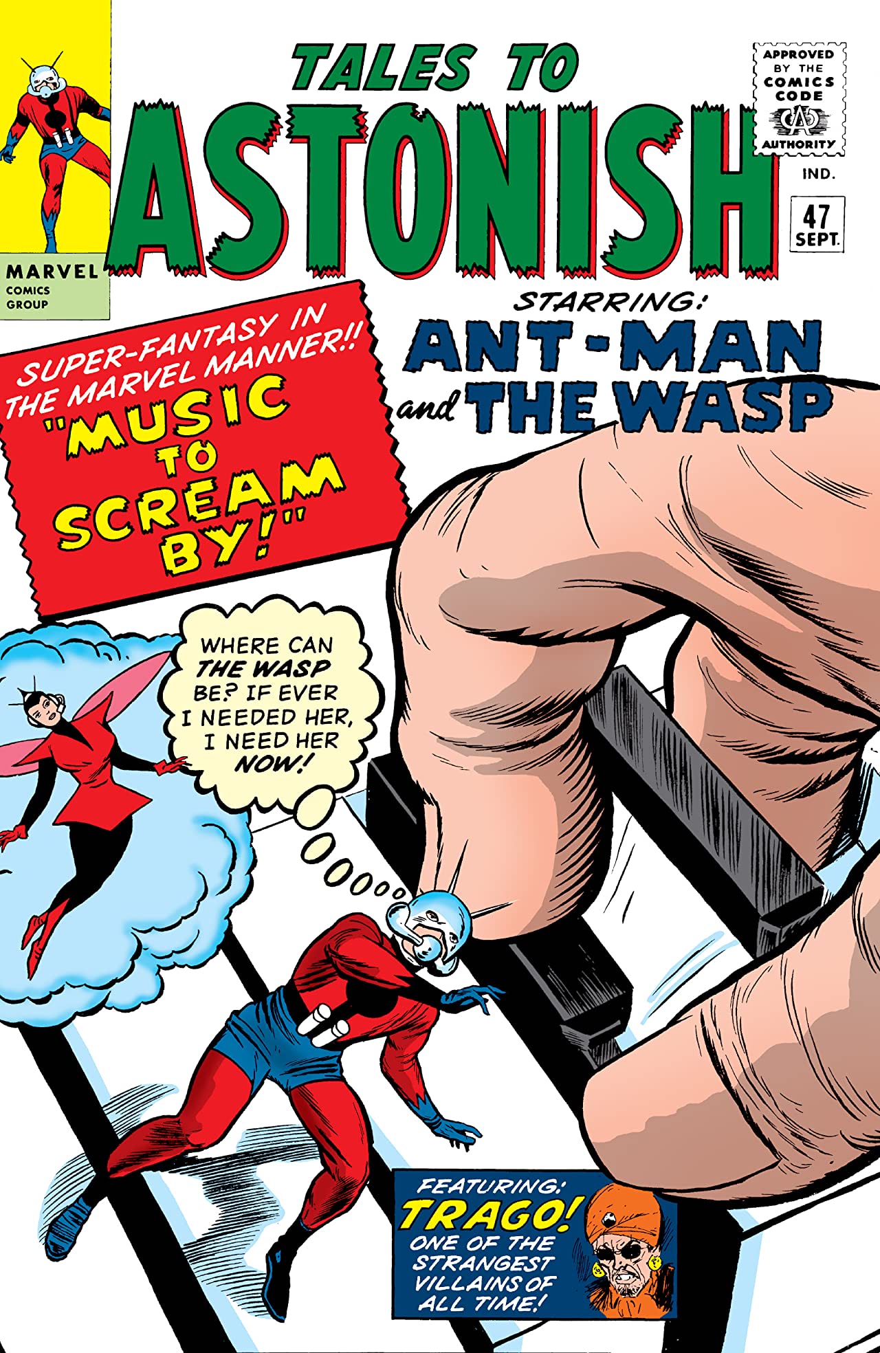 Tales to Astonish (1959) #47 cover