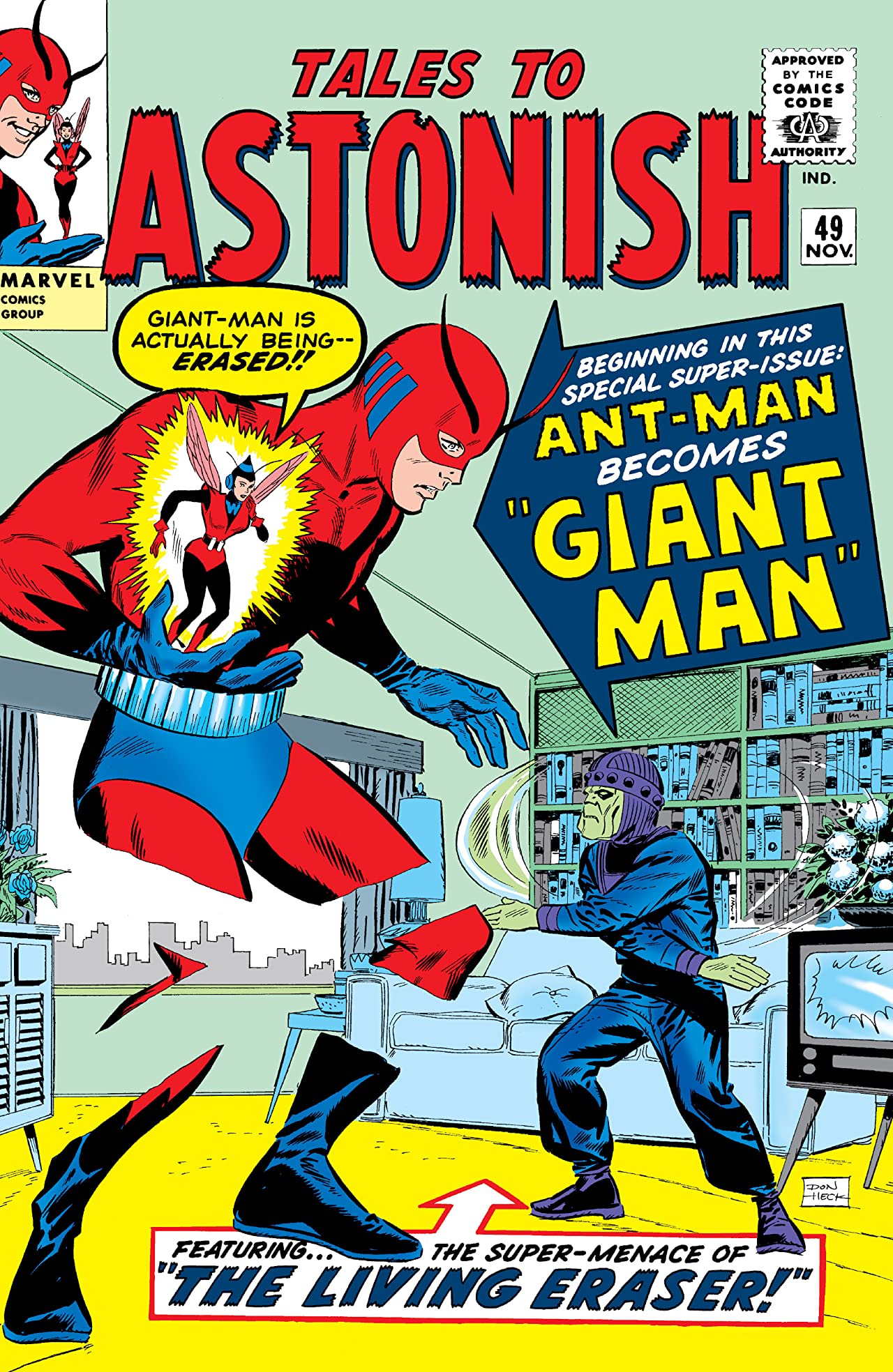 Tales to Astonish (1959) #49 cover