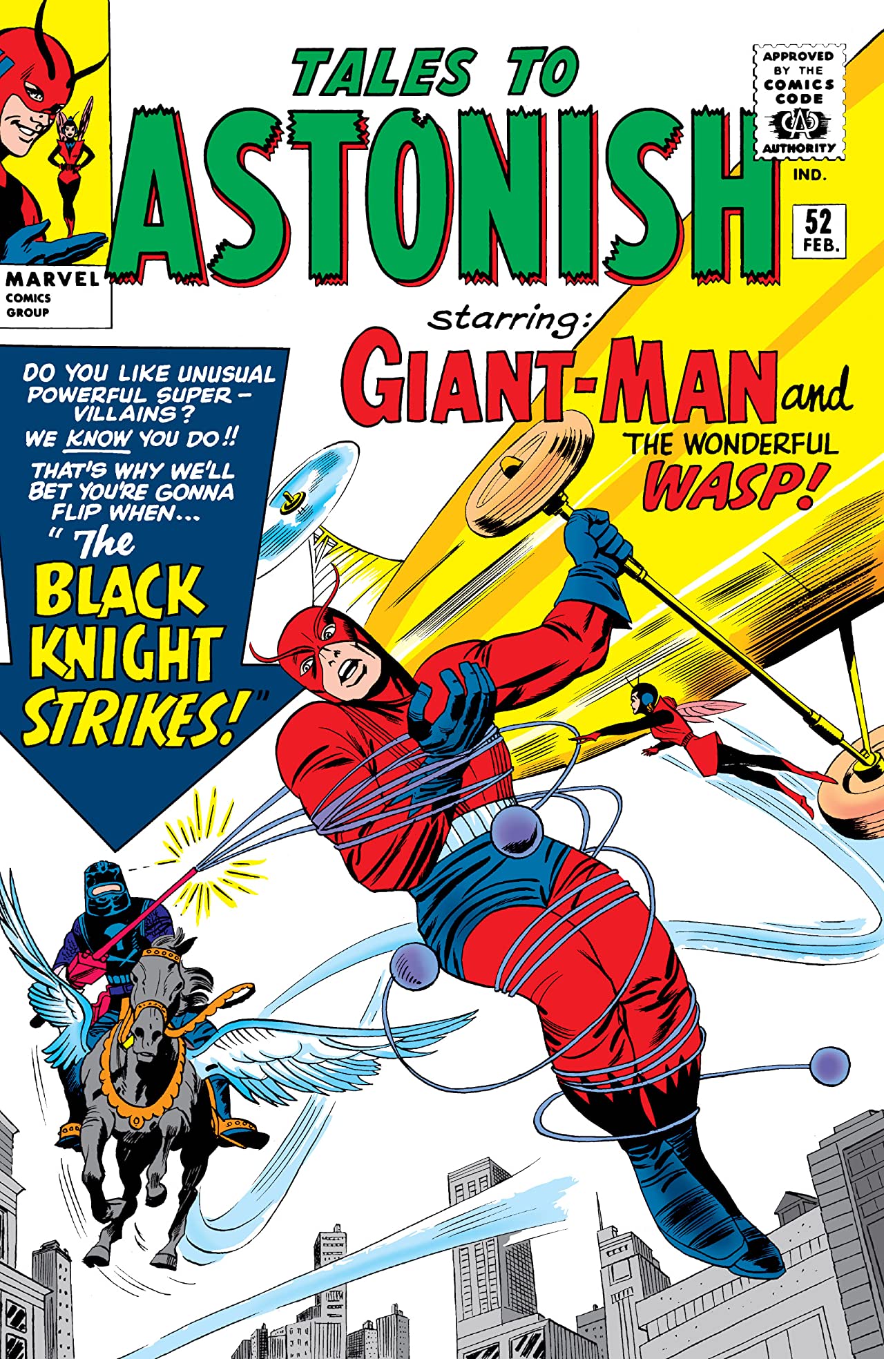 Tales to Astonish (1959) #52 cover