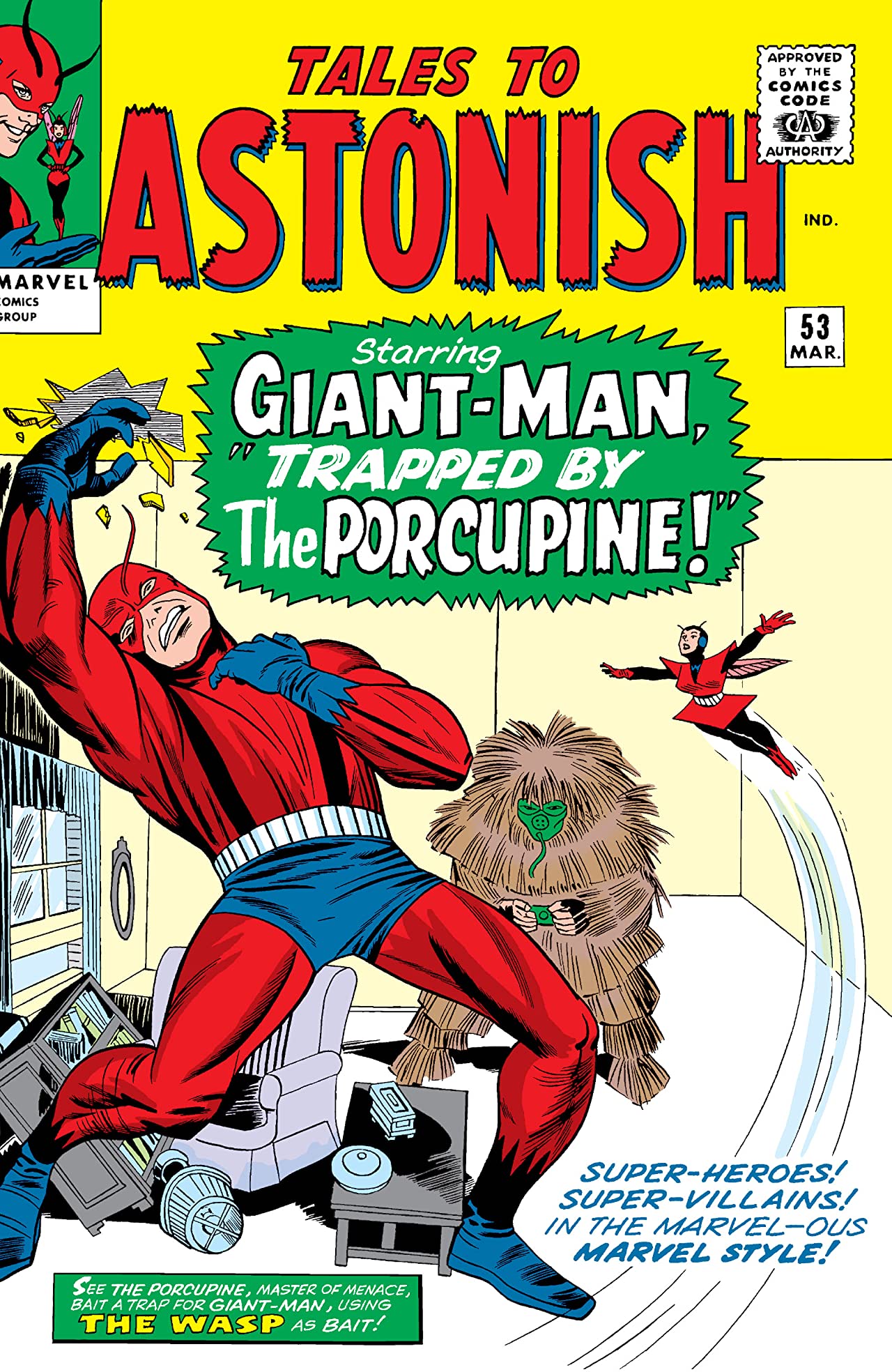 Tales to Astonish (1959) #53 cover