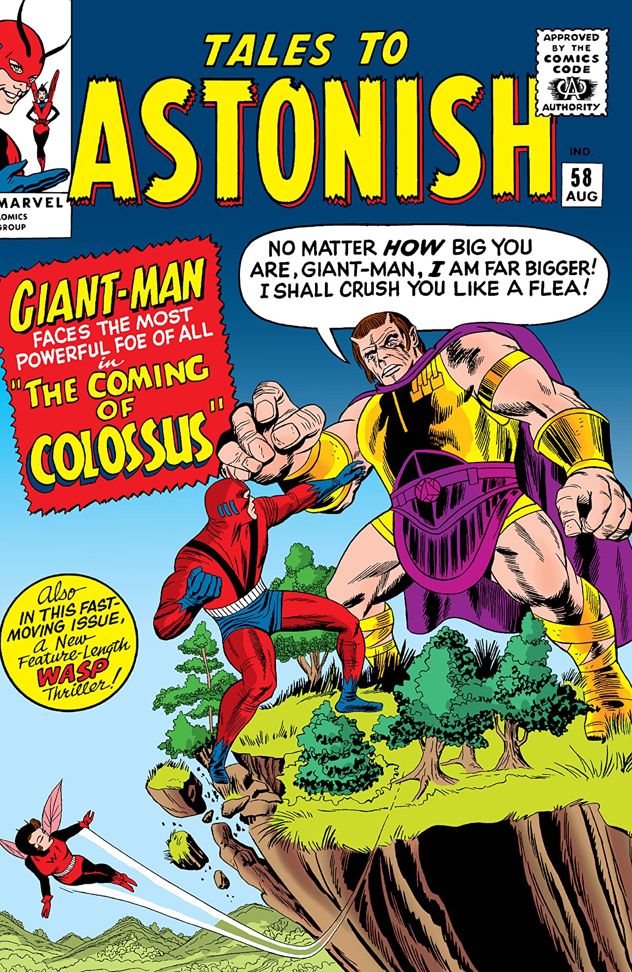 Tales to Astonish (1959) #58 cover