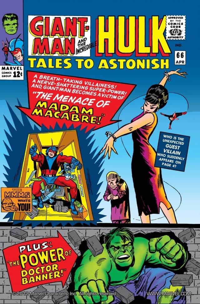 Tales to Astonish (1959) #66 cover