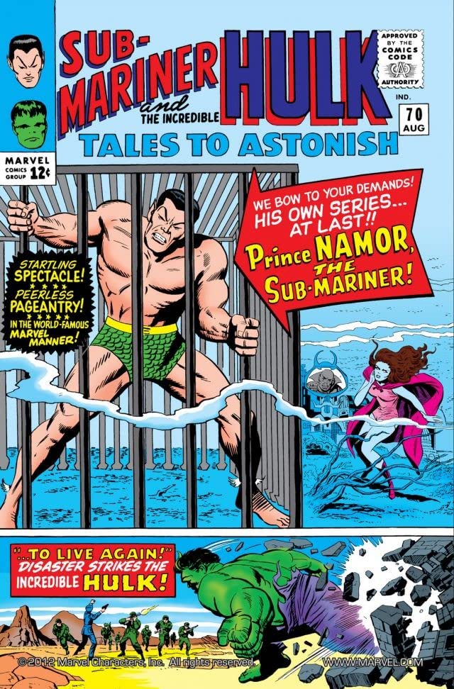 Tales to Astonish (1959) #70 cover