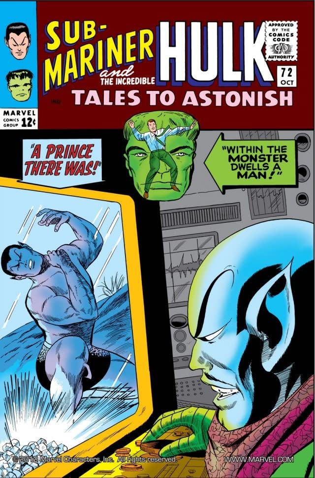 Tales to Astonish (1959) #72 cover