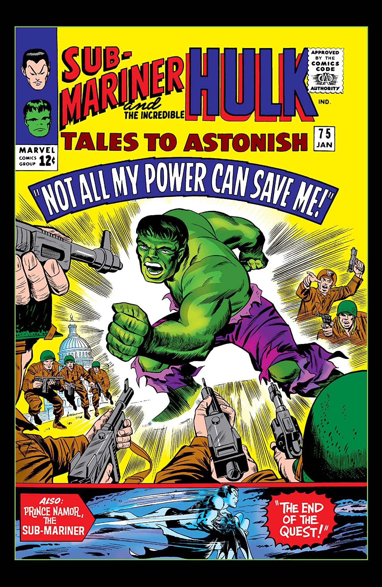 Tales to Astonish (1959) #75 cover