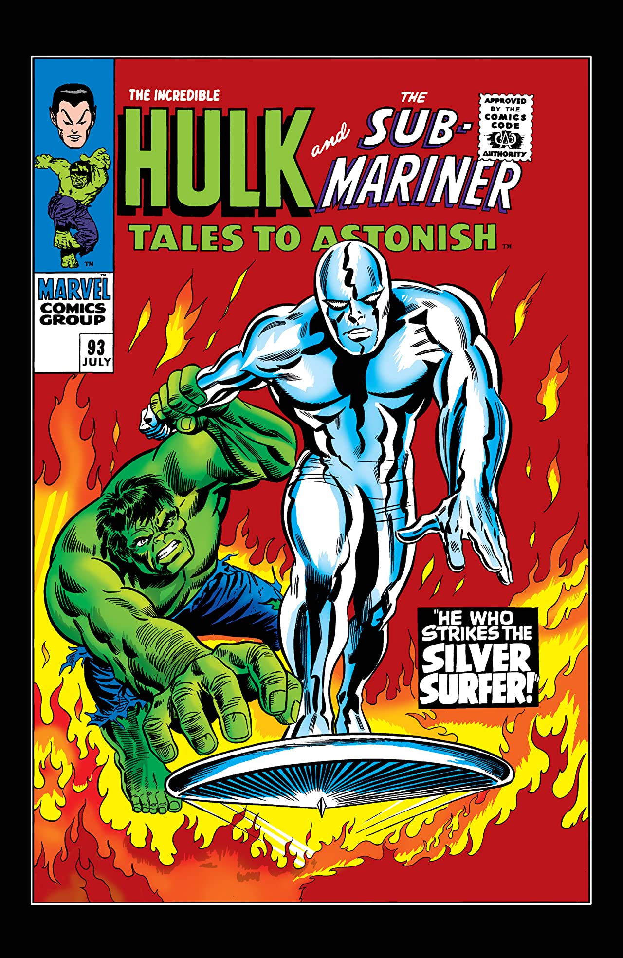 Tales to Astonish (1959) #93 cover