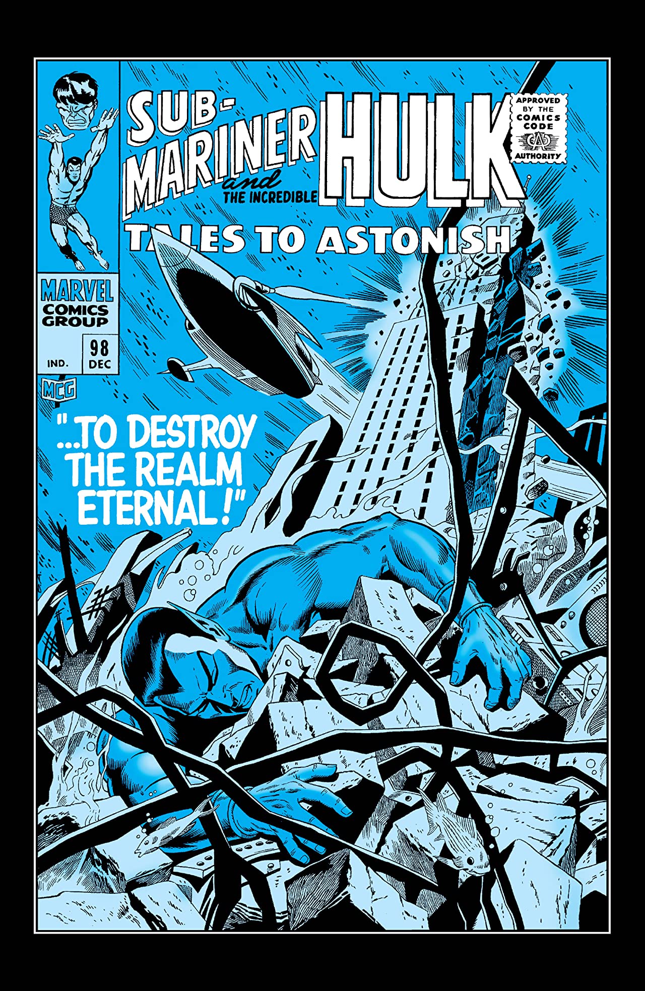 Tales to Astonish (1959) #98 cover