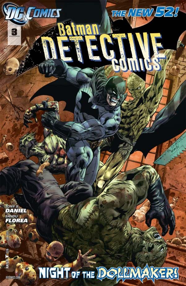 Couverture : Detective Comics (2011) #3 : Cold Blood