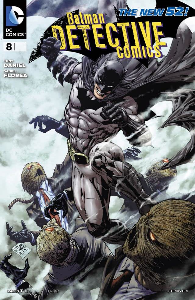 Couverture : Detective Comics (2011) #8 : Scare Tactics / Welcome to the Dark Side