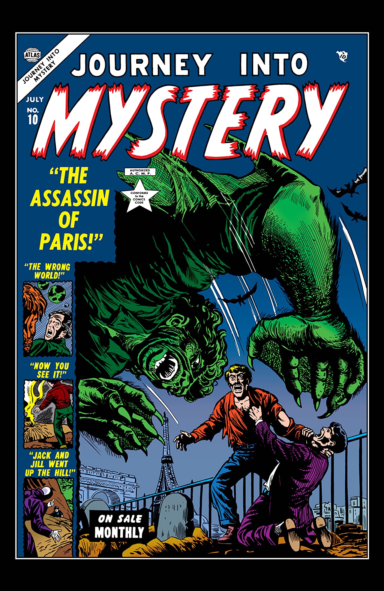 Cover of Journey into Mystery #10