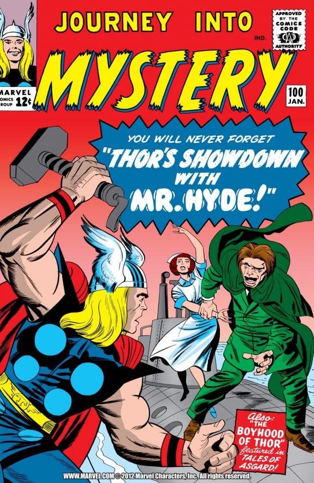 Cover of Journey into Mystery #100