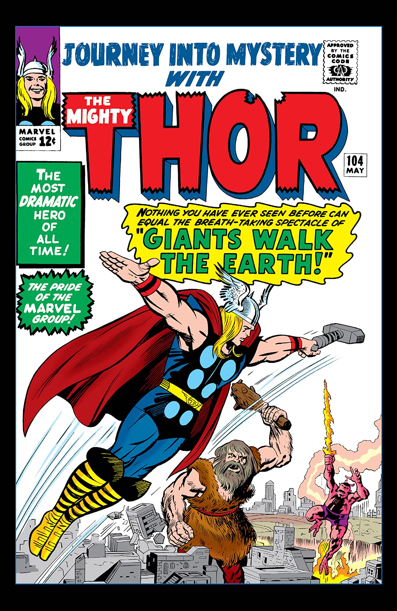 Cover of Journey into Mystery #104