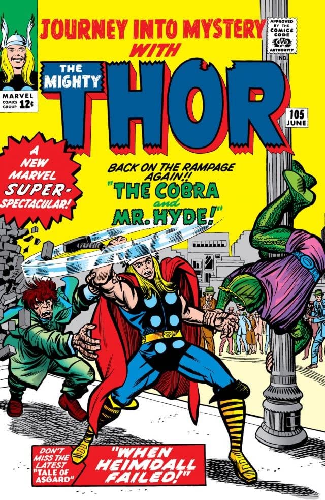 Cover of Journey into Mystery #105