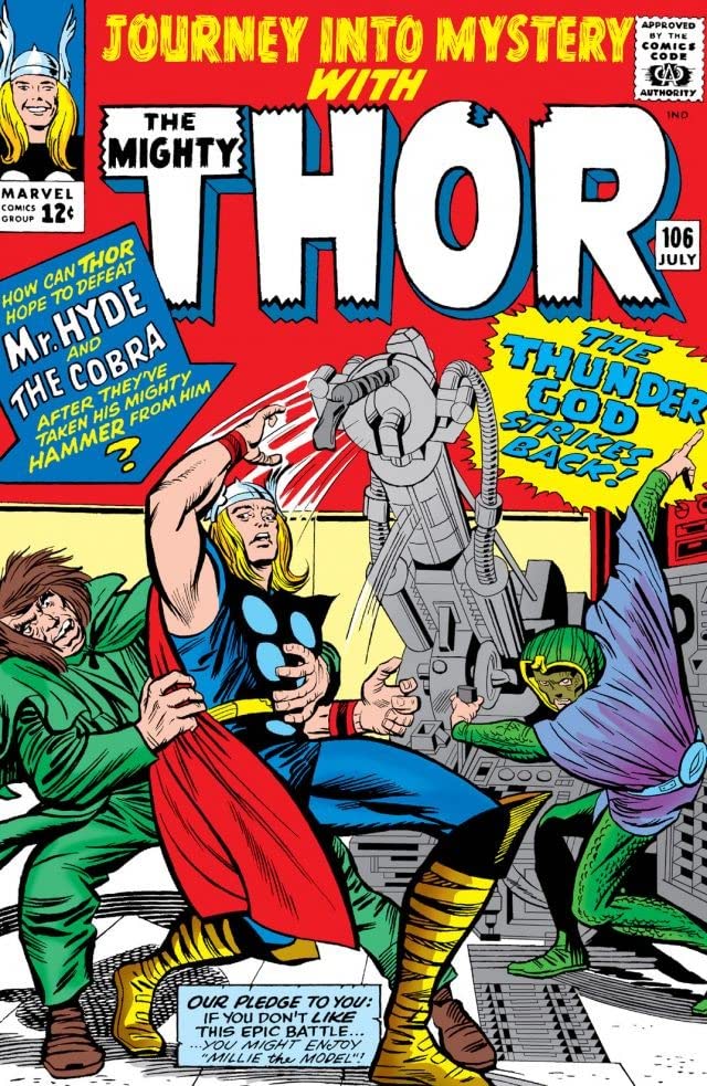 Cover of Journey into Mystery #106