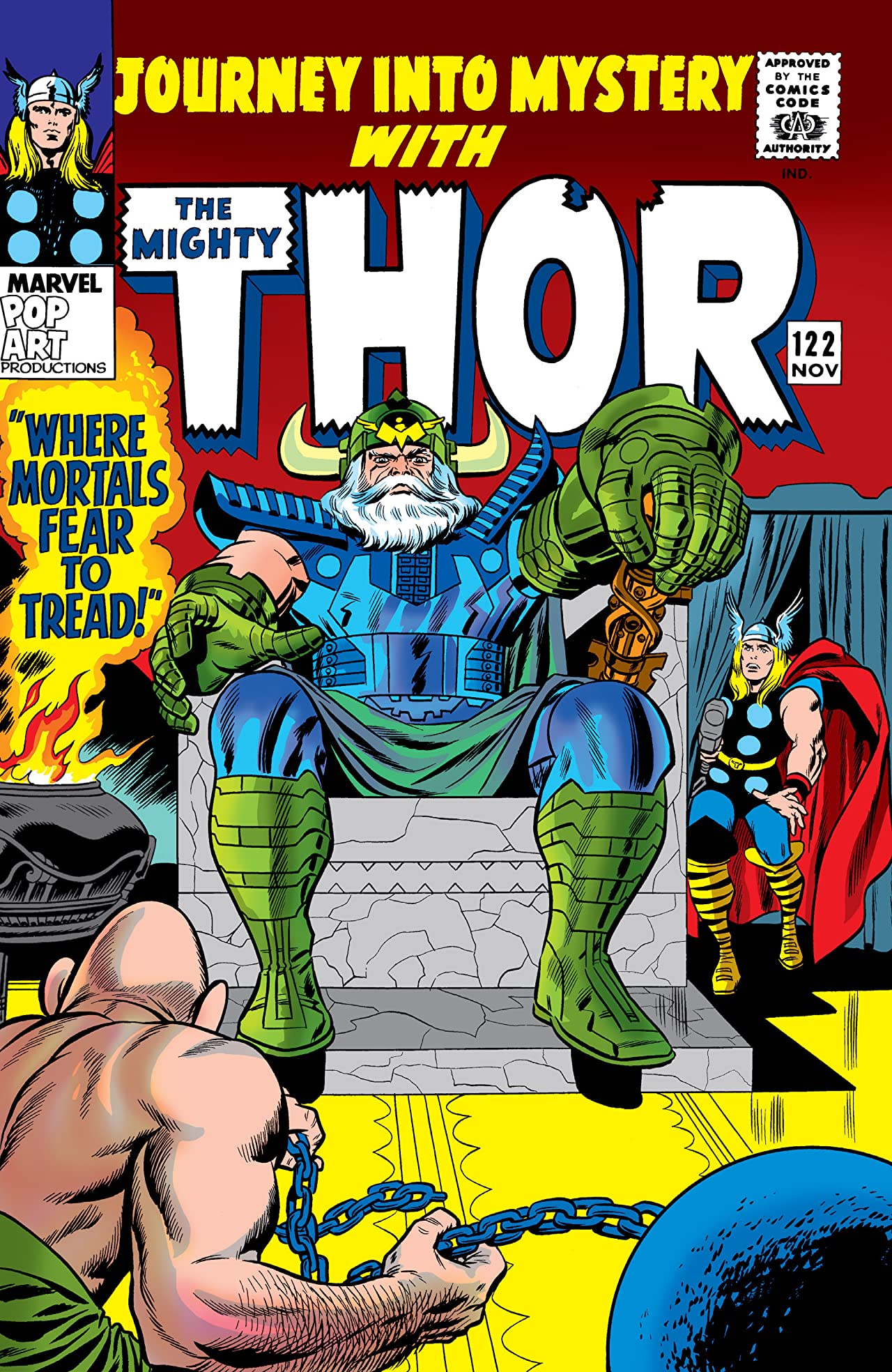 Cover of Journey into Mystery #122