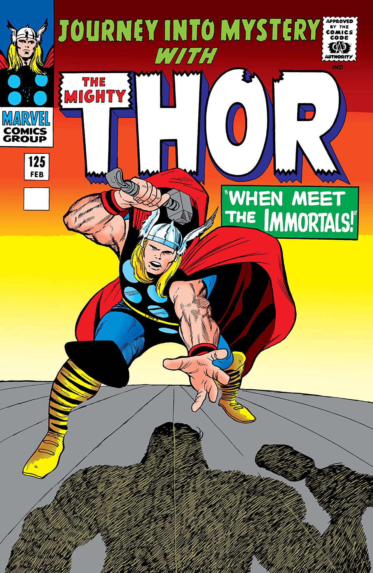 Cover of Journey into Mystery #125