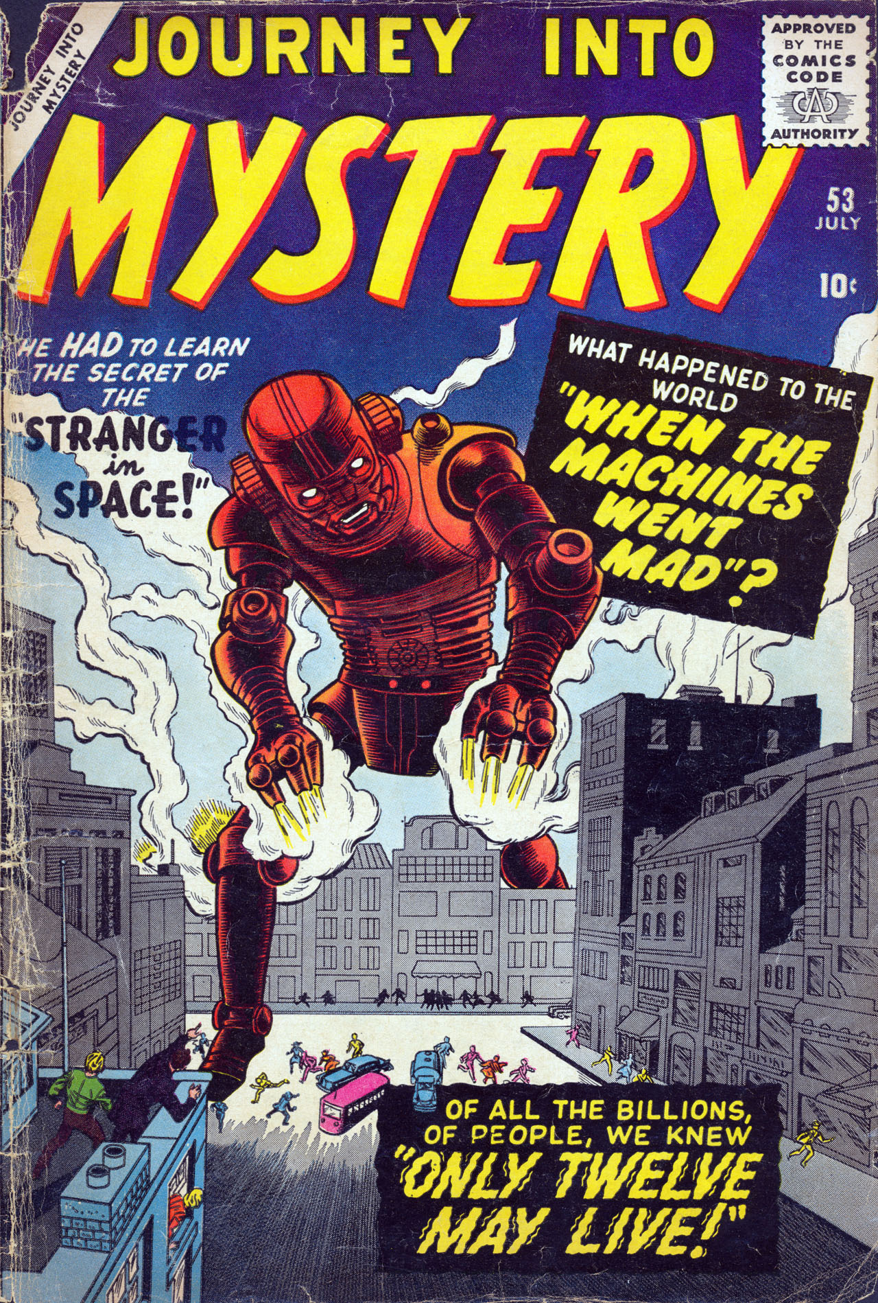 Cover of Journey into Mystery #53