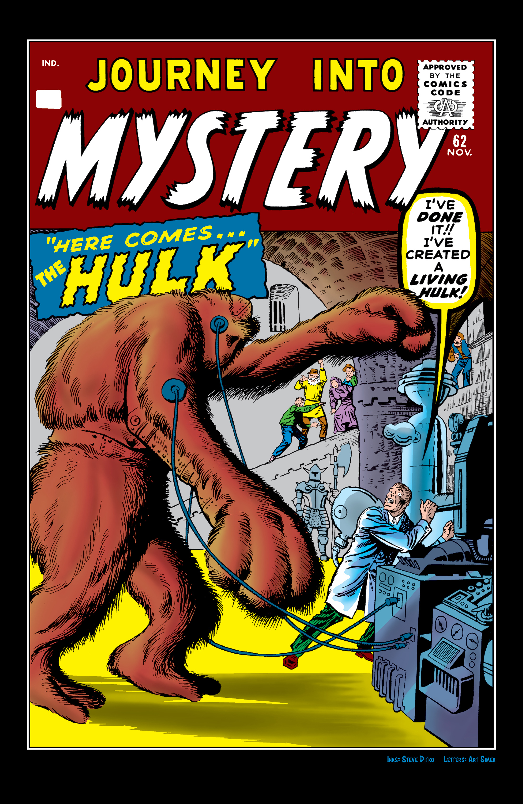 Cover of Journey into Mystery #62