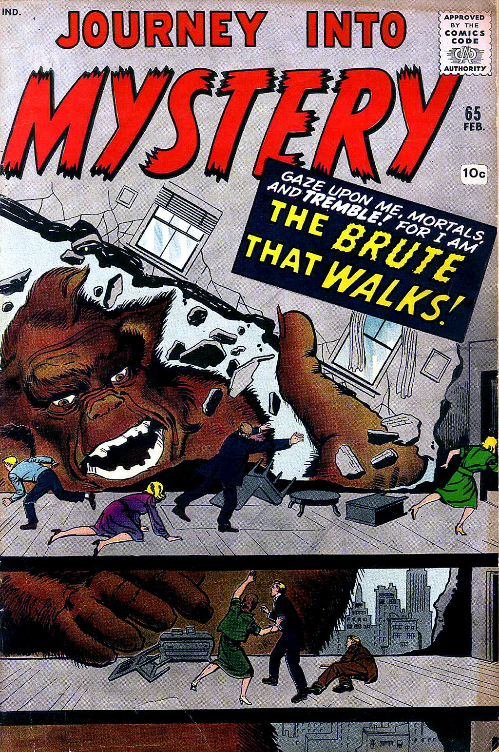 Cover of Journey into Mystery #65