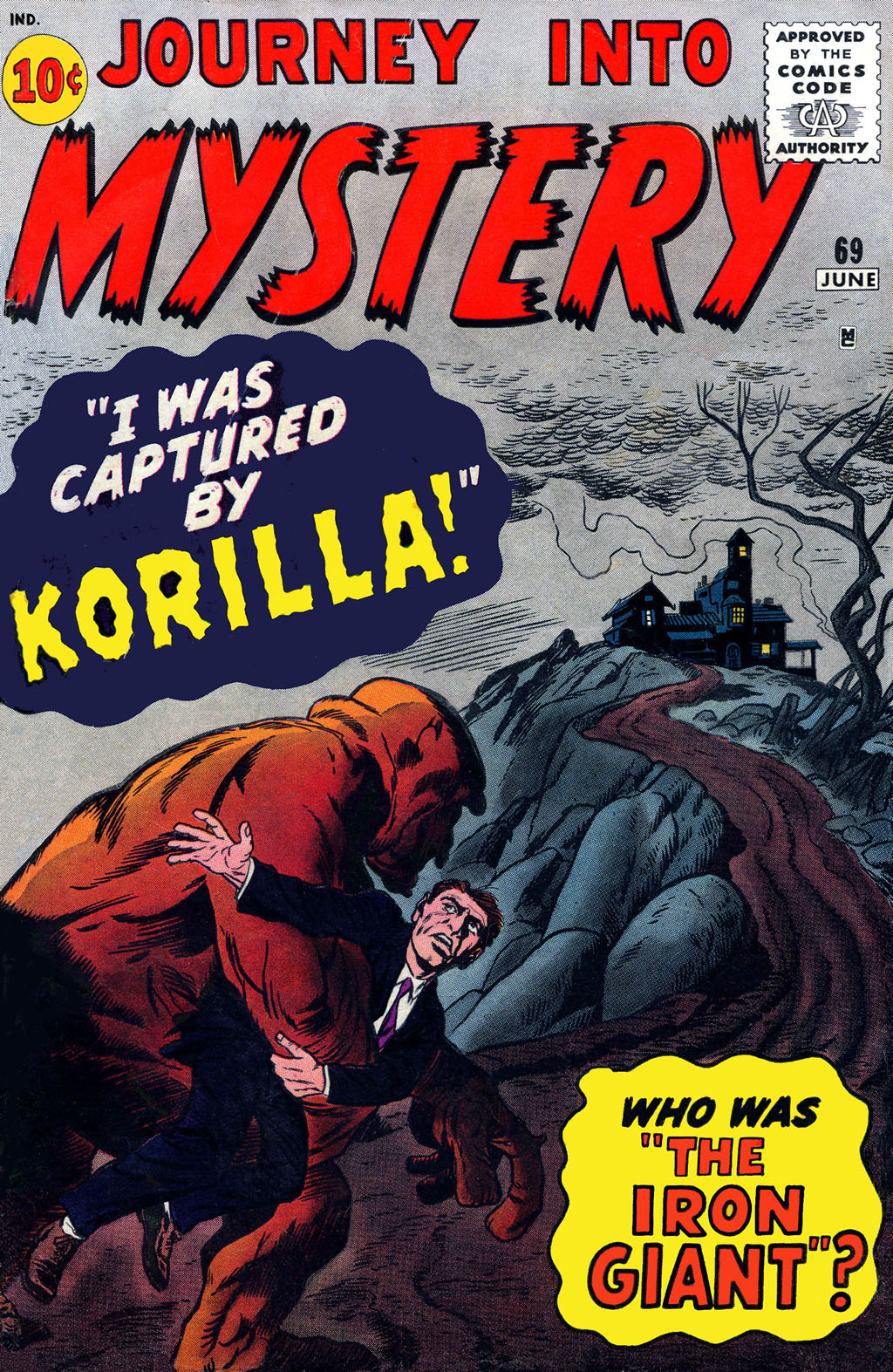Cover of Journey into Mystery #69