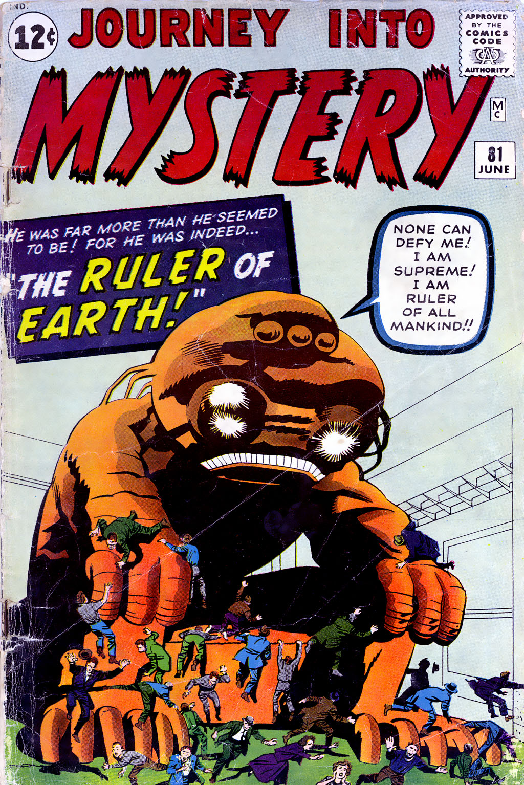 Cover of Journey into Mystery #81