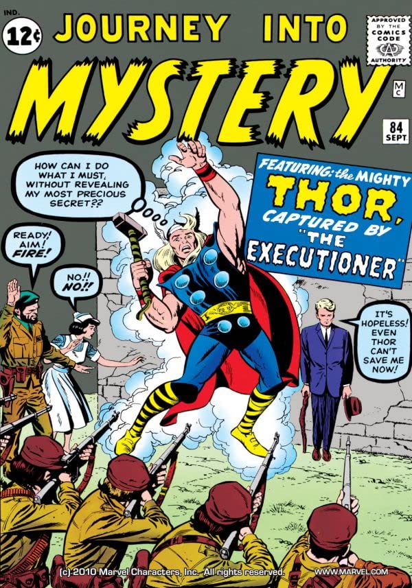 Cover of Journey into Mystery #84