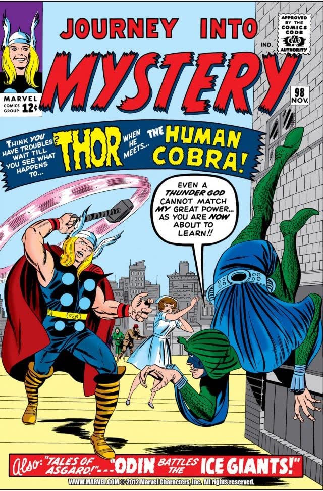 Cover of Journey into Mystery #98
