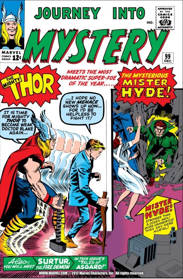 Cover of Journey into Mystery #99