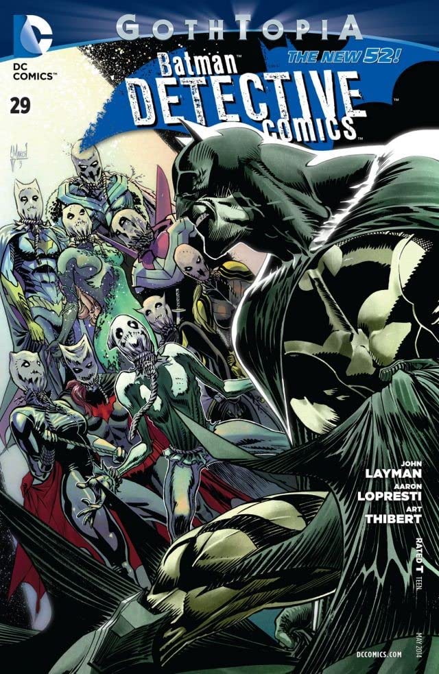 Couverture : Detective Comics (2011) #29 : Gothtopia, Part 3 of 3: The Truth and Nothing But
