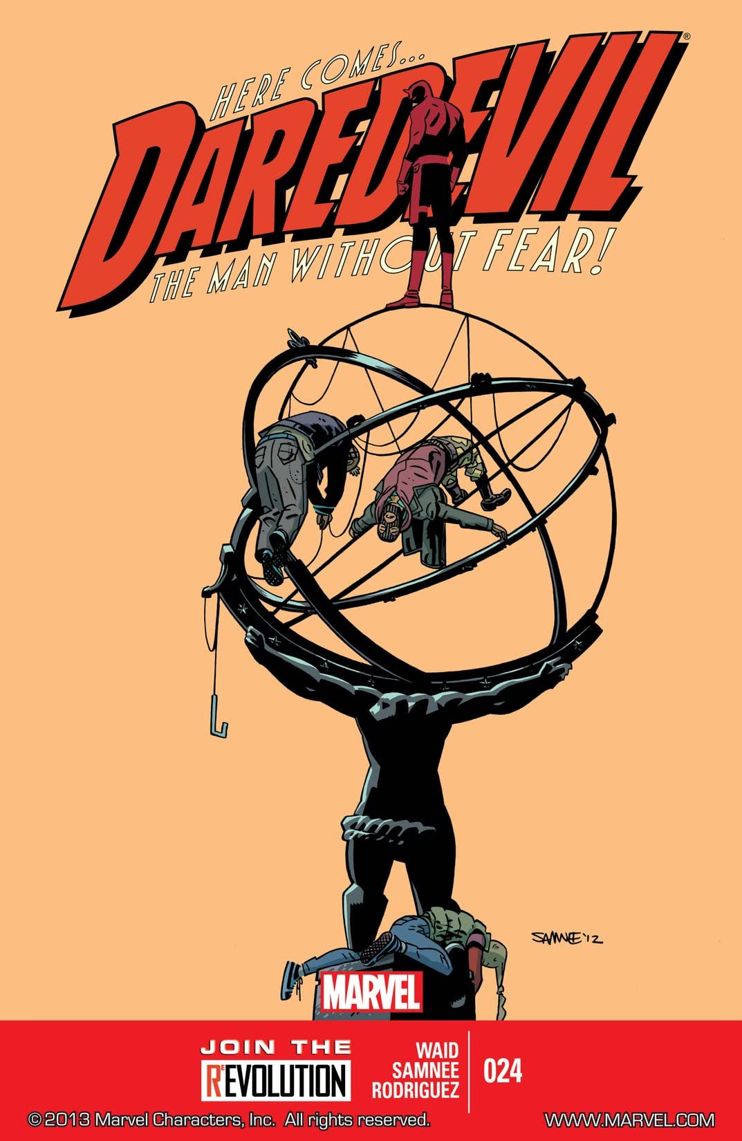 Daredevil (2011) #24 cover