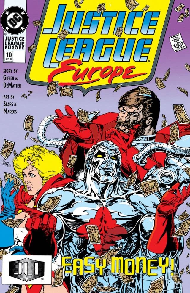 Cover of Justice League Europe