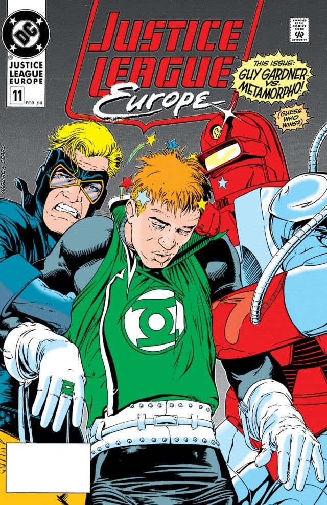 Cover of Justice League Europe