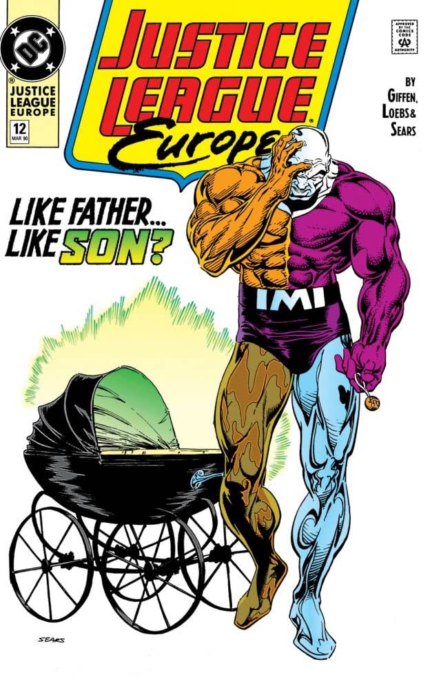 Justice League Europe (1989) #12 cover