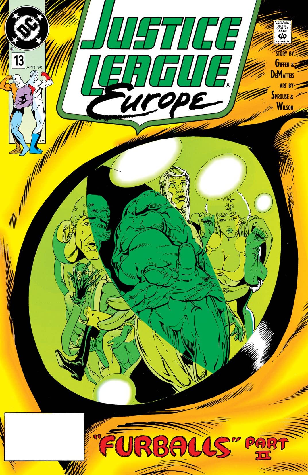 Justice League Europe (1989) #13