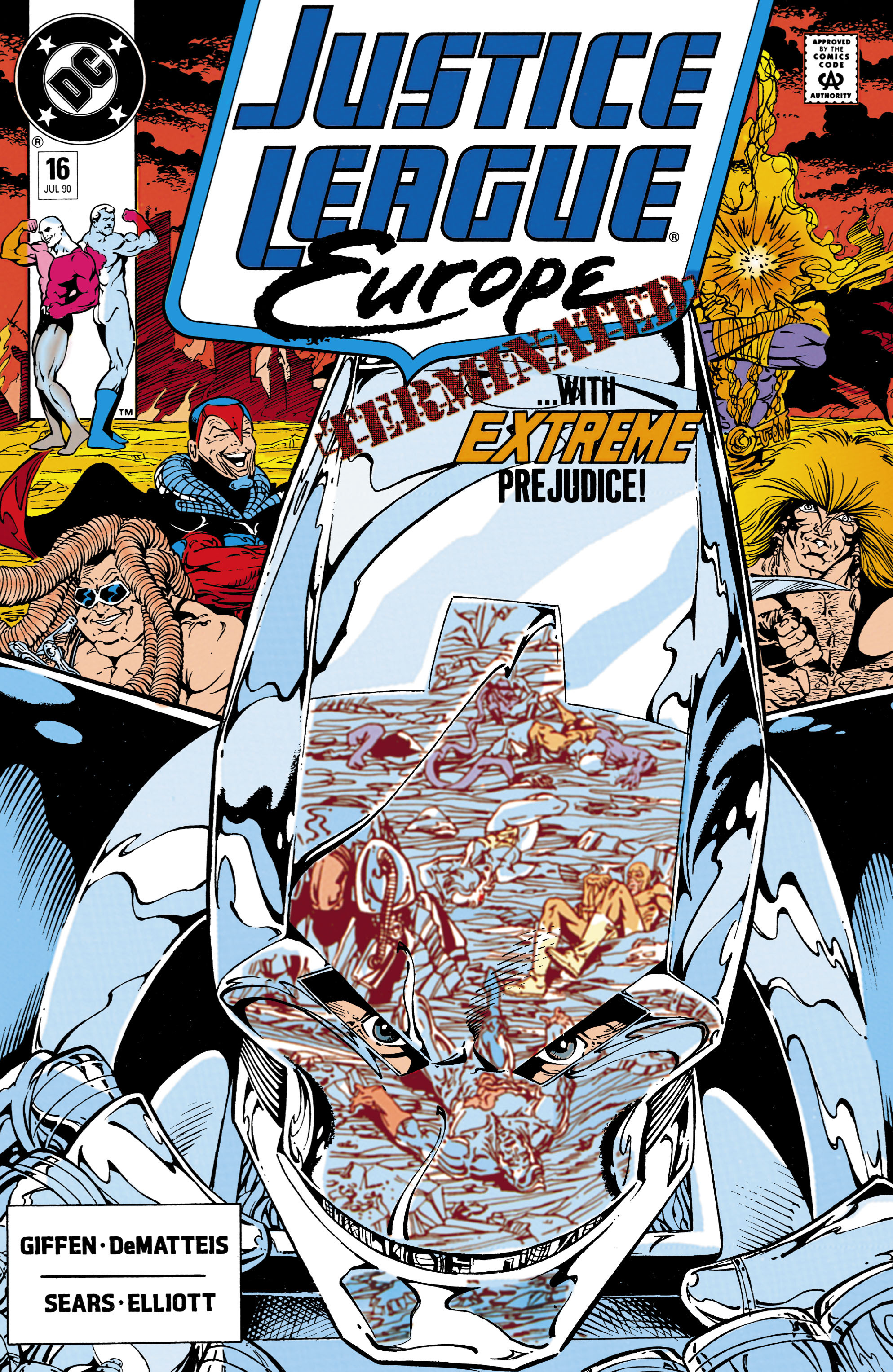 Cover of Justice League Europe
