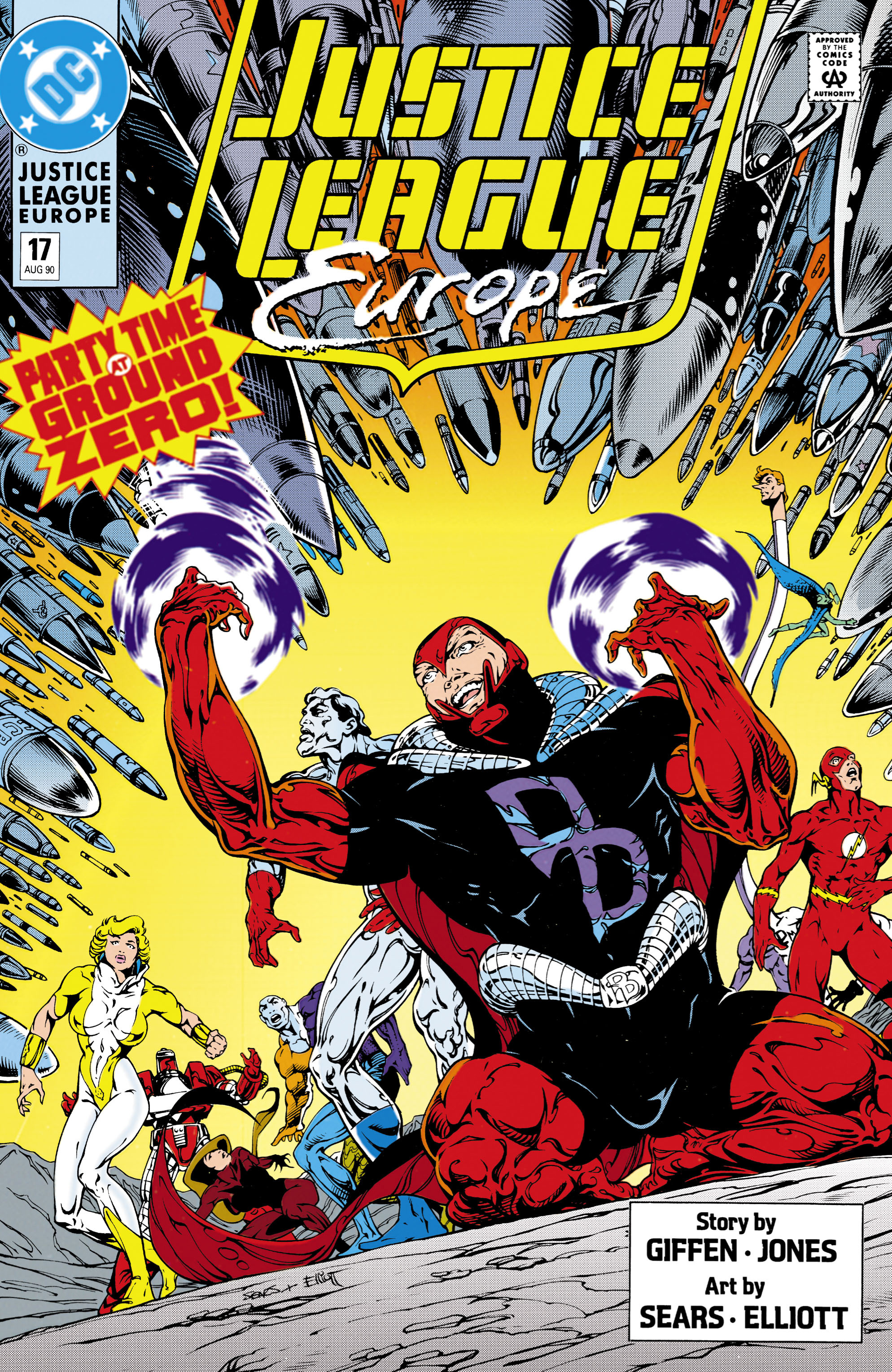 Cover of Justice League Europe