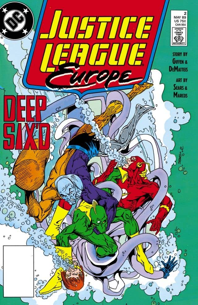 Cover of Justice League Europe