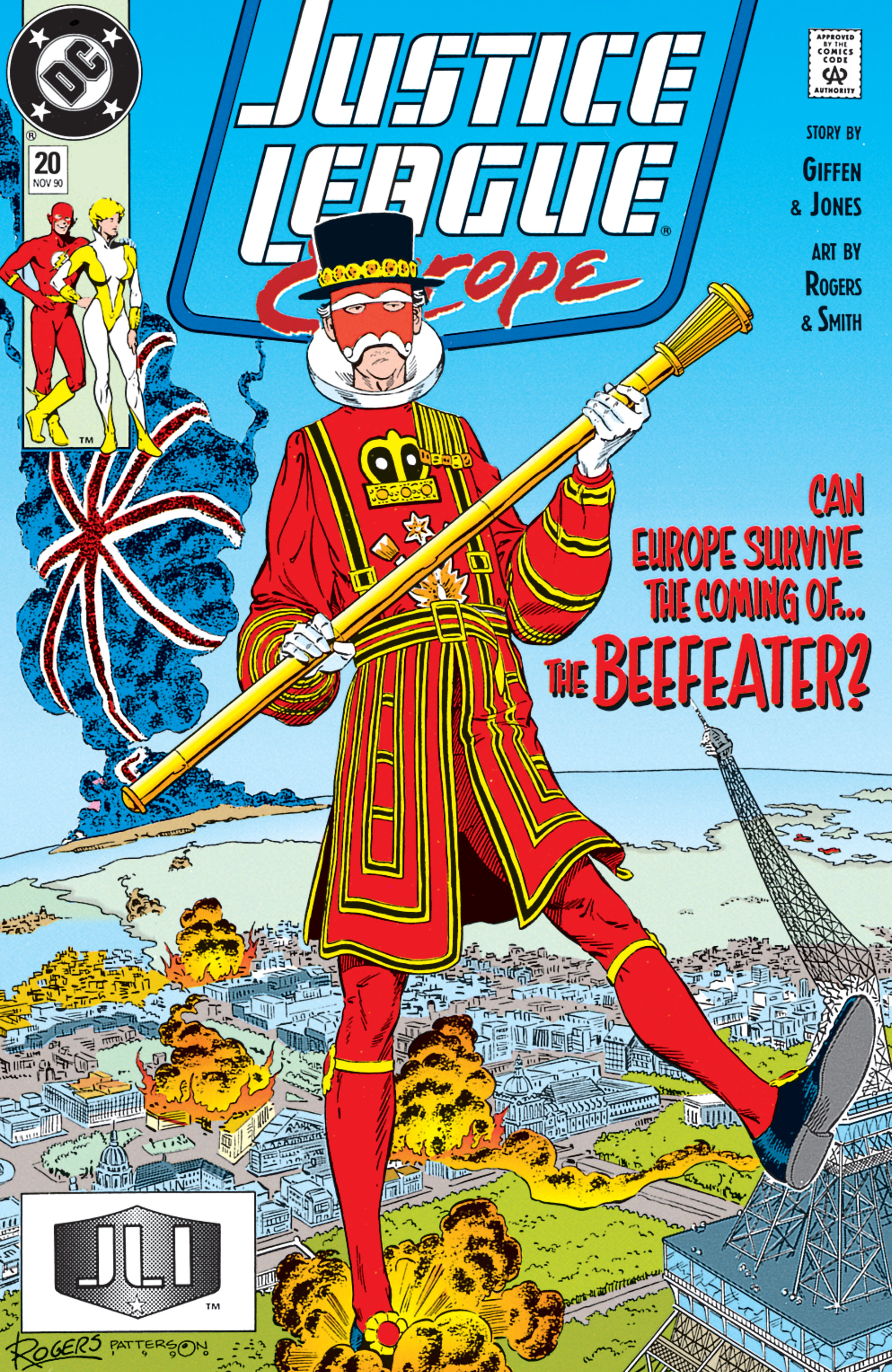 Cover of Justice League Europe
