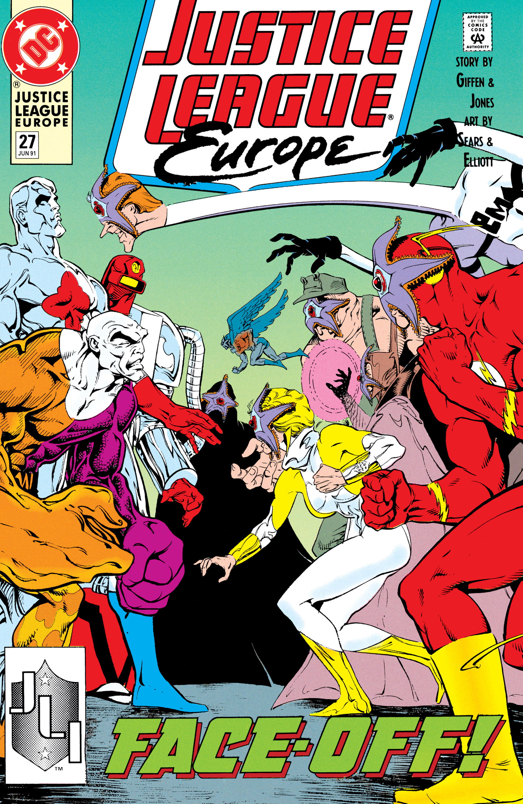 Cover of Justice League Europe