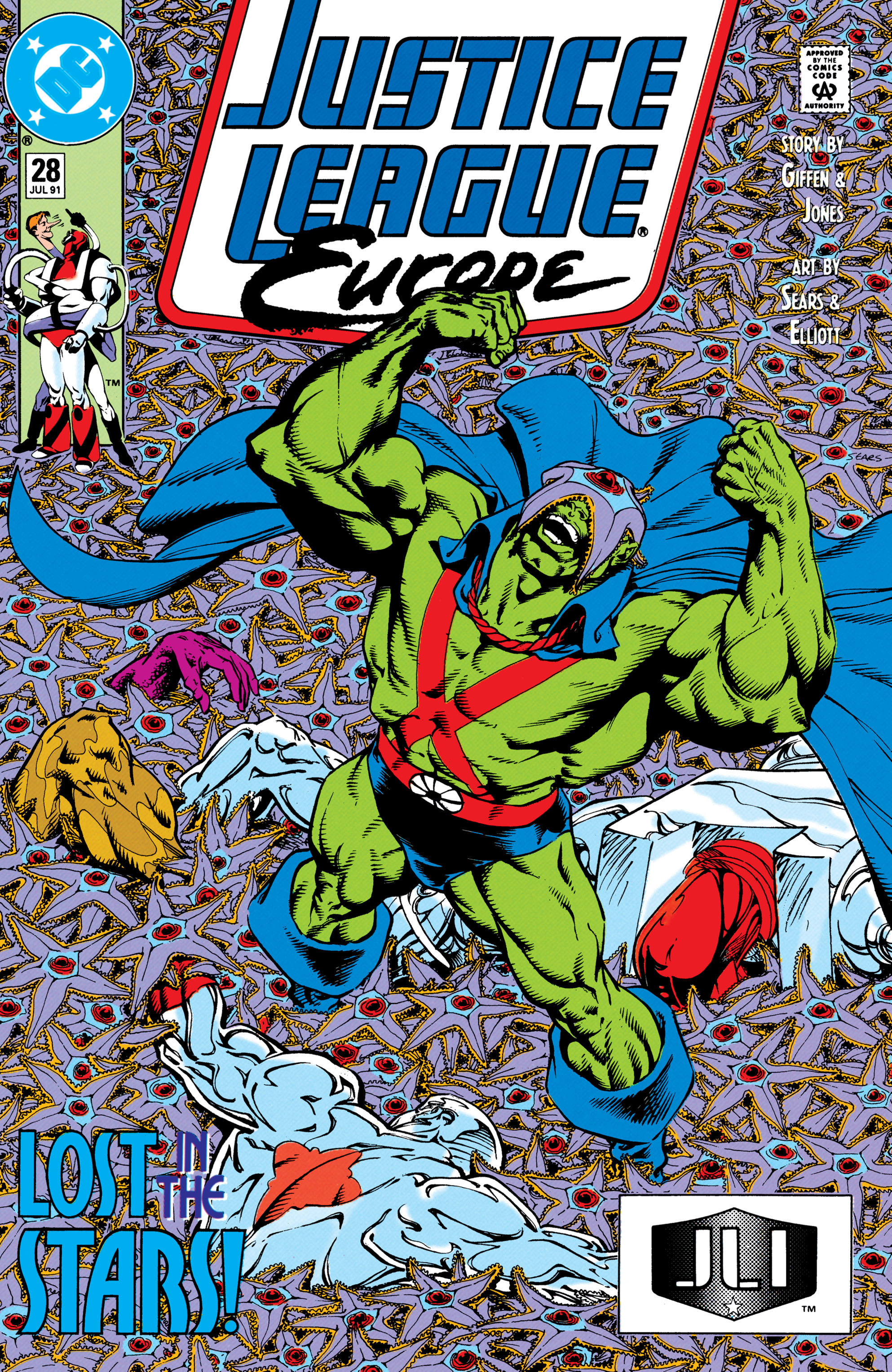 Cover of Justice League Europe