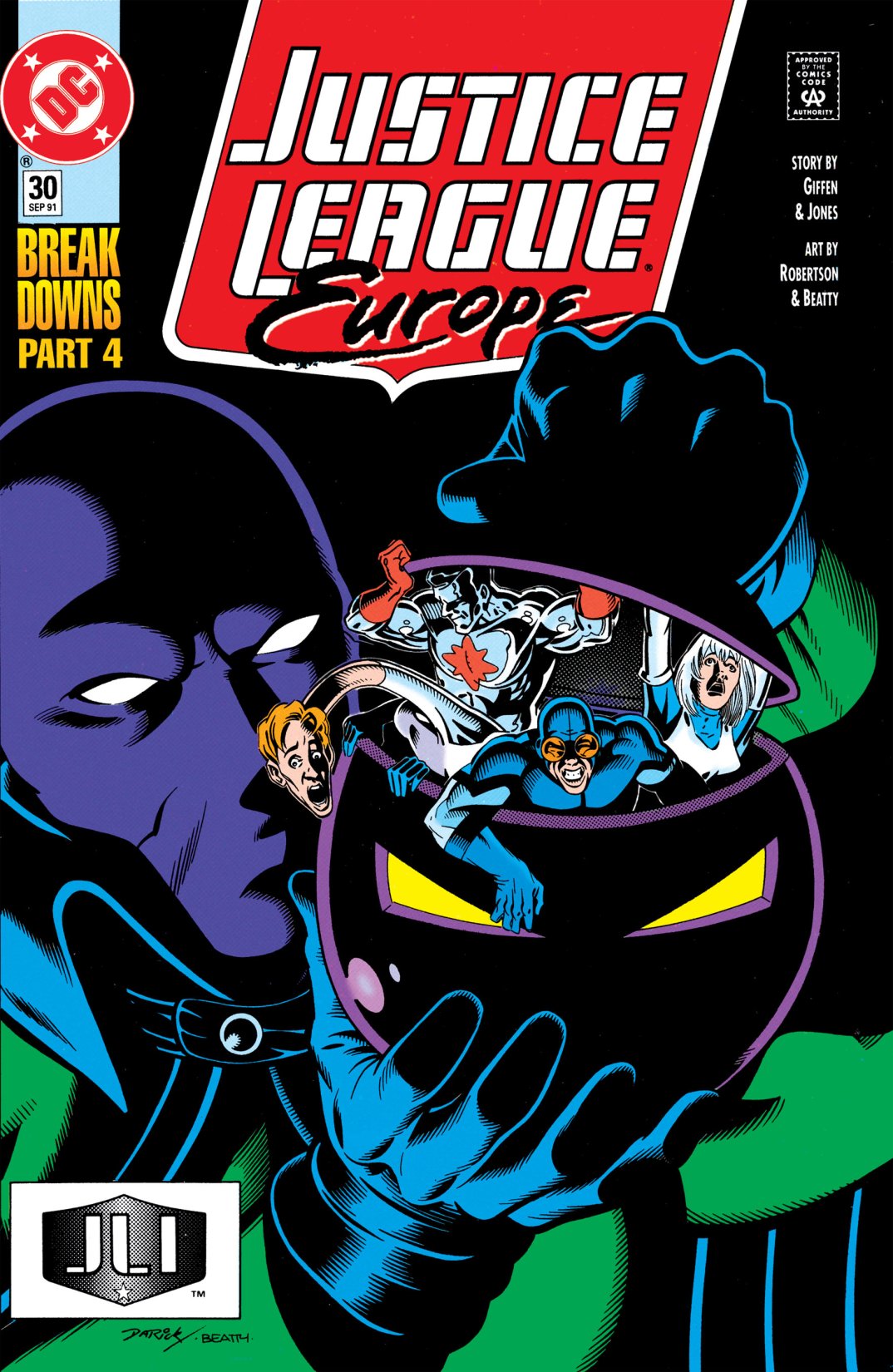 Cover of Justice League Europe