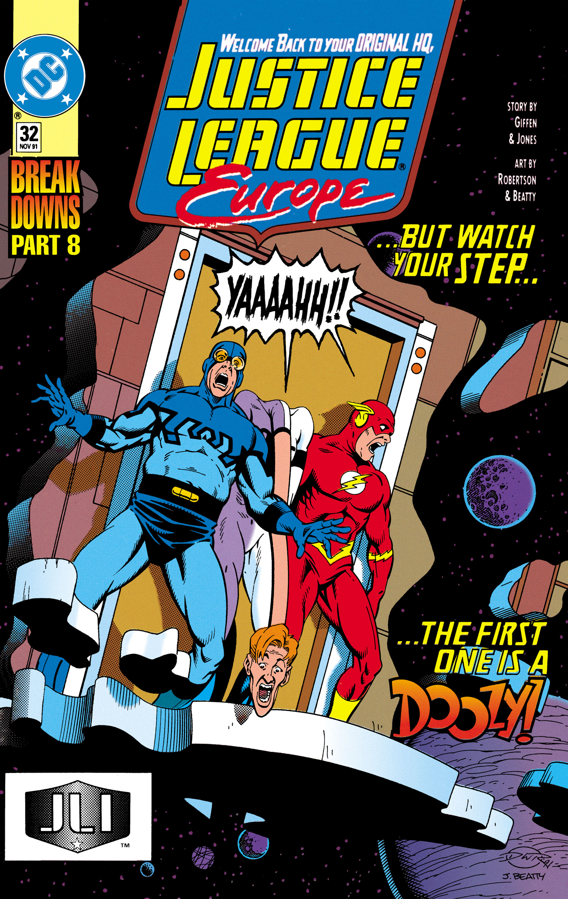 Cover of Justice League Europe