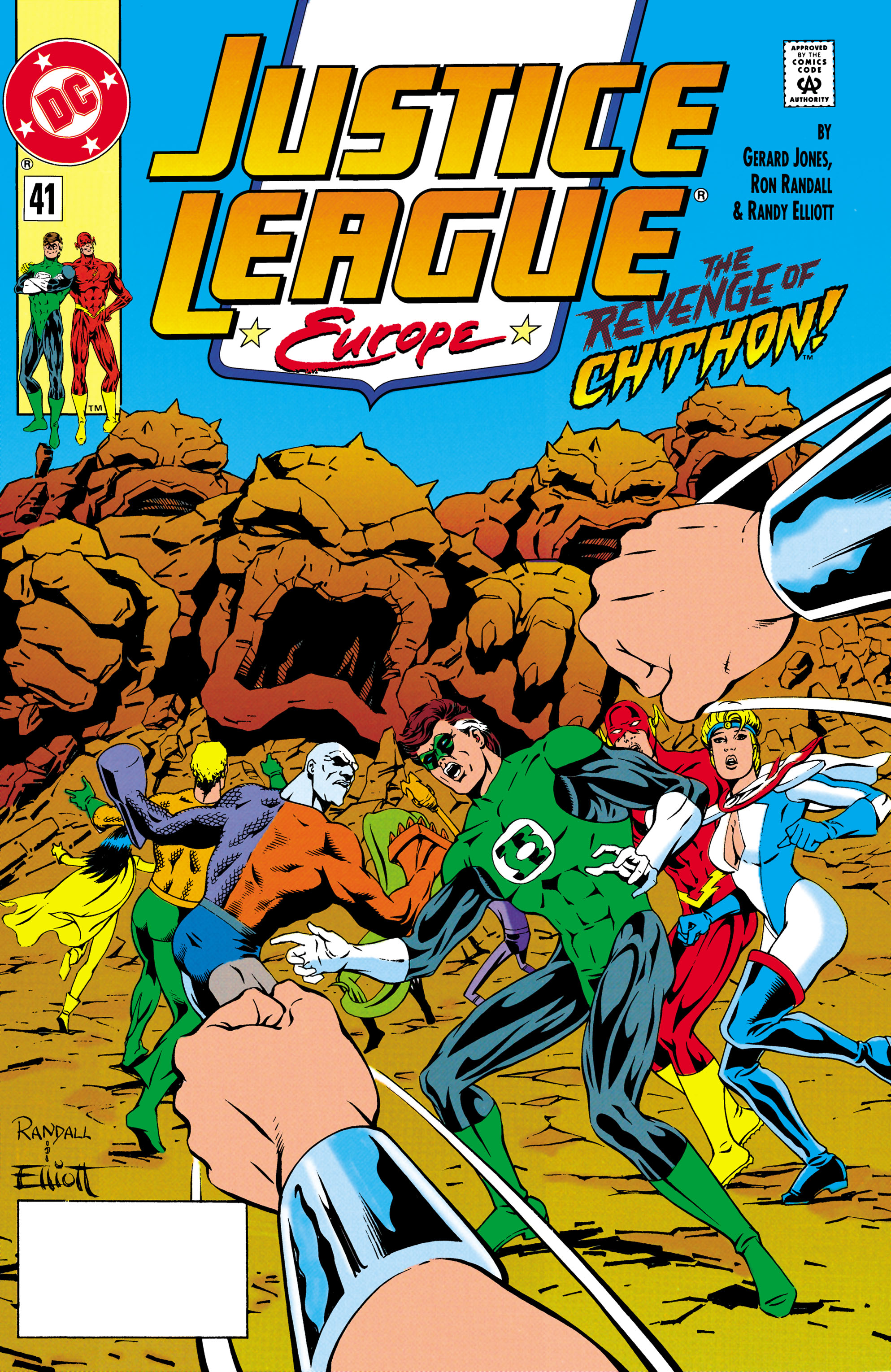 Justice League Europe (1989) #41 cover